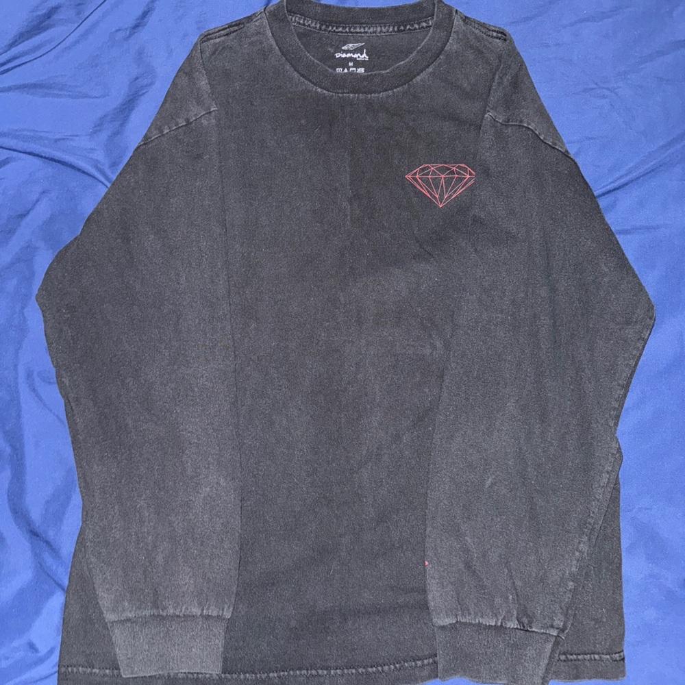 Diamond graphic long sleeve
